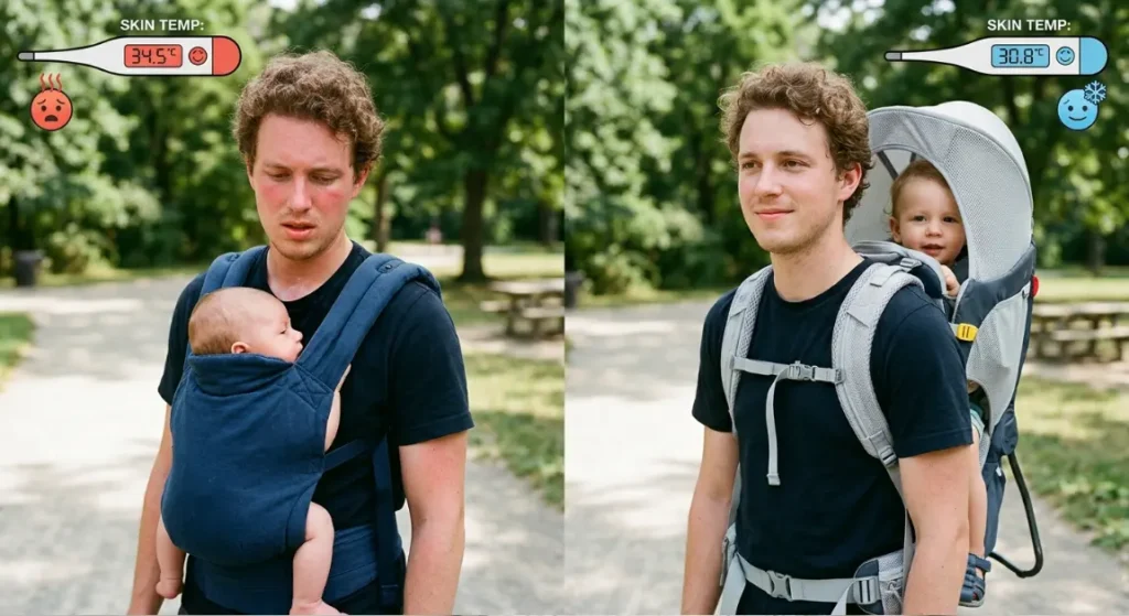 Frenchie backpack carrier vs front carrier