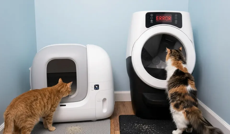 Petkit litter box vs whisker litter robot