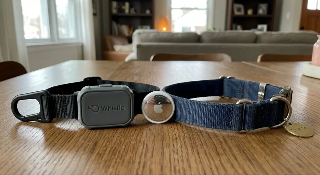 whistle gps dog tracker vs apple airtag beagle test ohio
