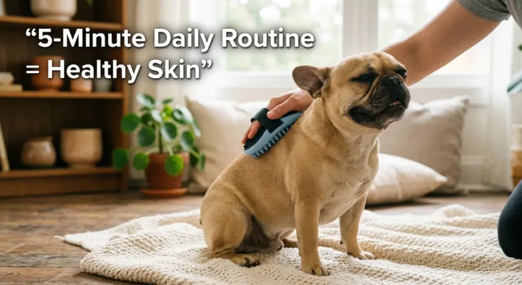 french bulldog grooming brush vs slicker