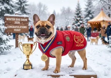 french bulldog winter coat best winner Hurtta Expedition Parka on Hugo