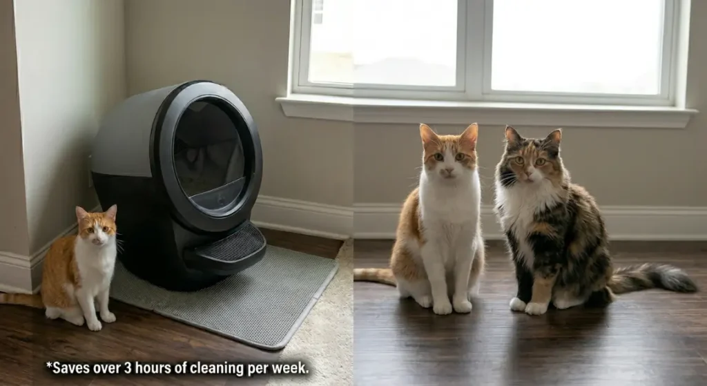 Litter robot 4 vs roomba pet litter