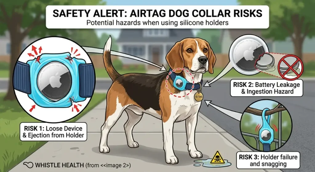whistle gps dog tracker vs apple airtag