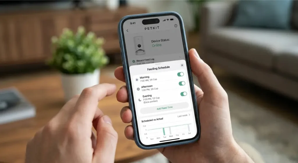 petkit automatic feeder vs petlibro