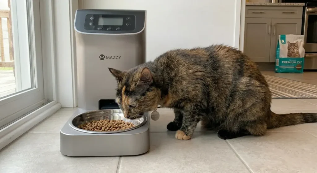 Mazzy automatic feeder vs wopet