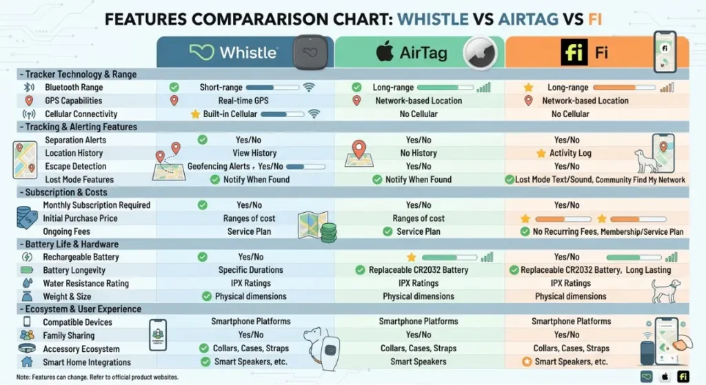 whistle gps dog tracker vs apple airtag